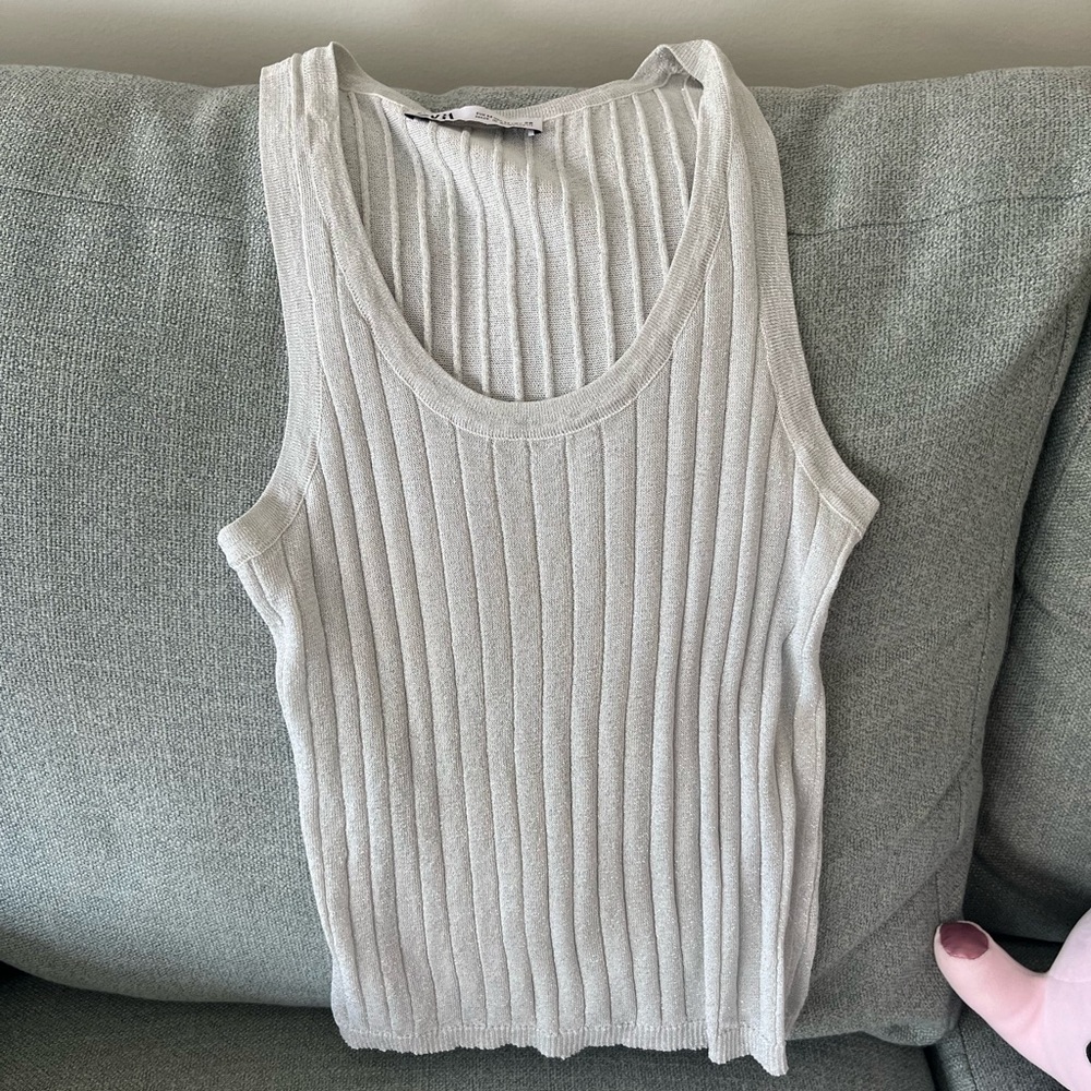 Silver tank